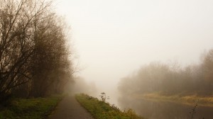 Foggy River Lagan Towpath